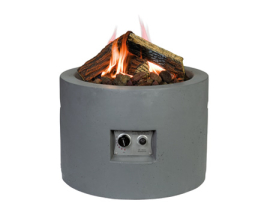 Feuertisch rund - MANIA - HAPPY COCOONING | Feuertische mit Gas und Zubehör