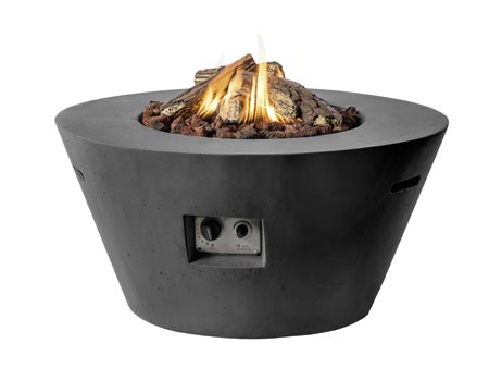 Feuertisch, konisch