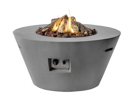 Feuertisch, konisch