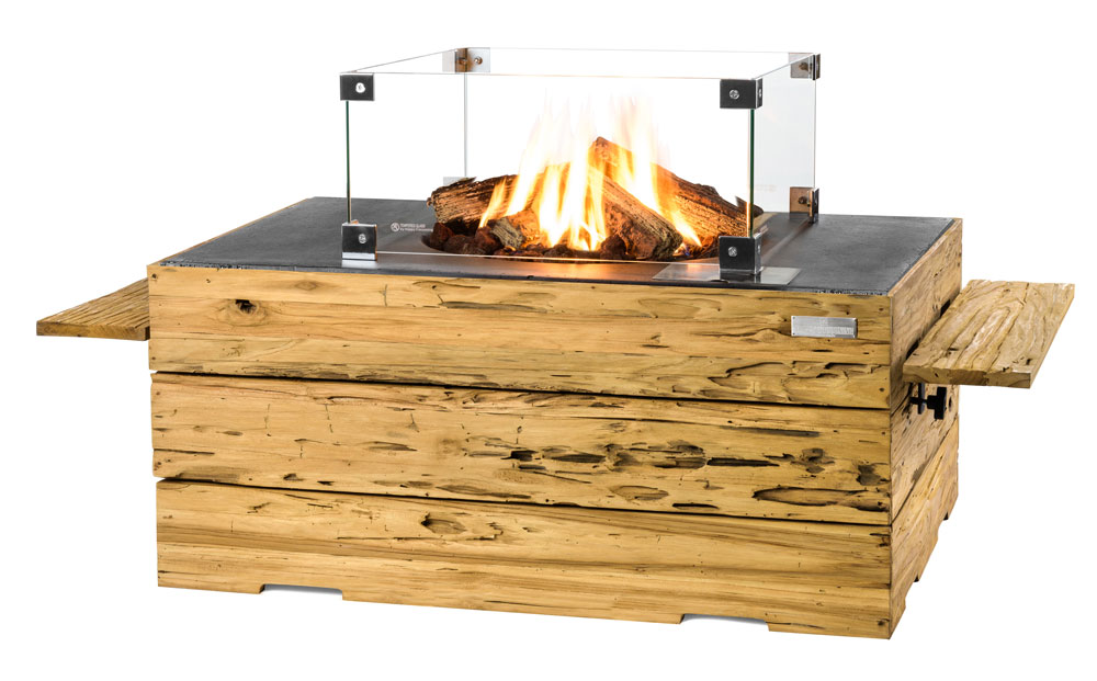 Feuertisch, rechteckig - MANIA - HAPPY COCOONING | Feuertische mit Gas