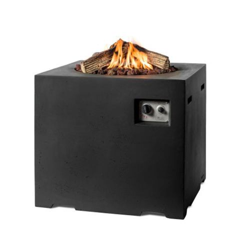 Feuertisch quadratisch