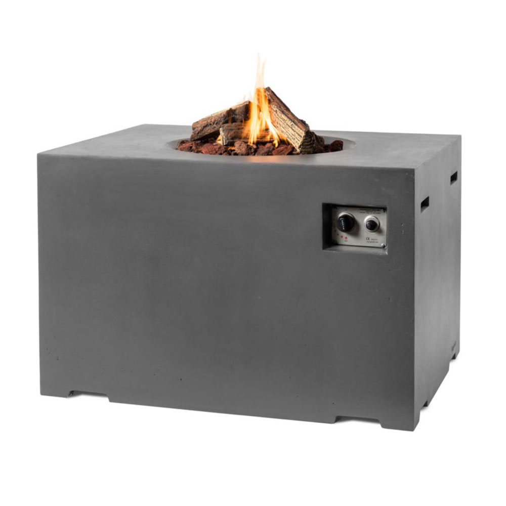 Feuertisch in Betonoptik