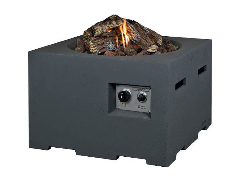 Quadratischer Feuertisch