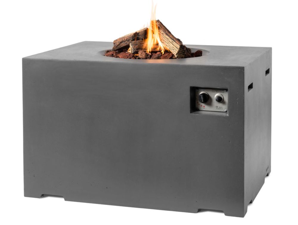 Feuertisch rechteckig, klein