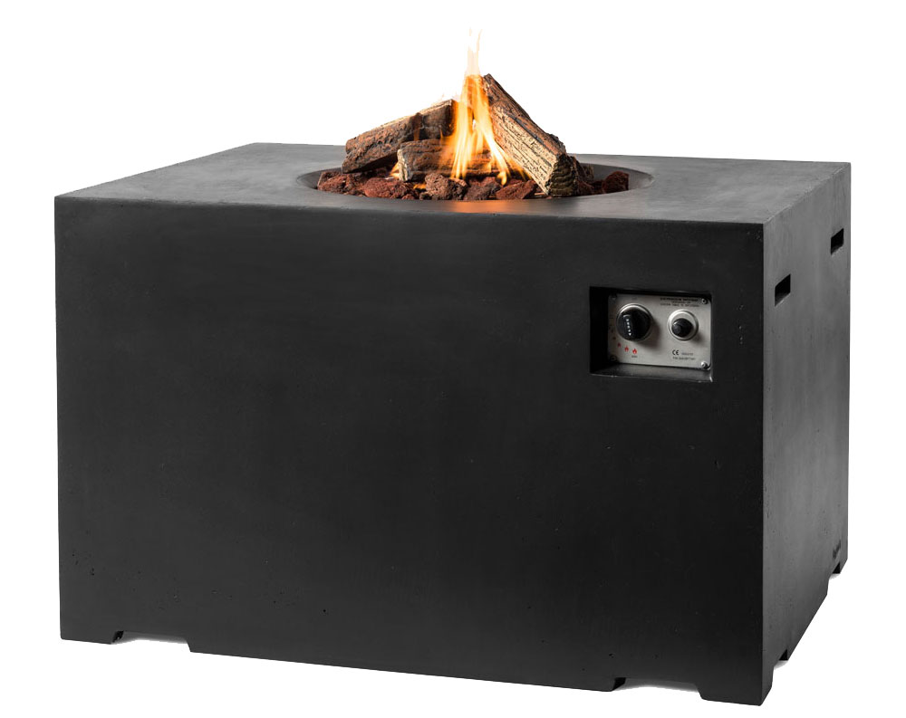 Feuertisch rechteckig, klein